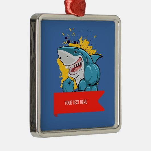 DE HAAI METALEN ORNAMENT (Rechts)