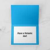 De Haai van de verjaardag Kaart (Binnen)