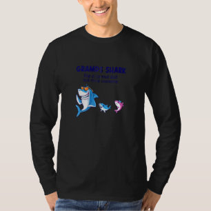 De haai van grassen als een normale haai maar meer t-shirt