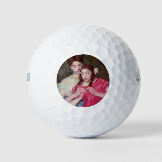 De haakles (twee zussen) golfballen (Voorkant)