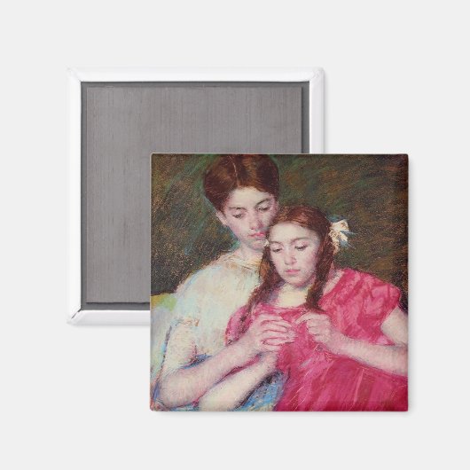 De haakles (twee zussen) magneet (Voorkant / Achterkant)