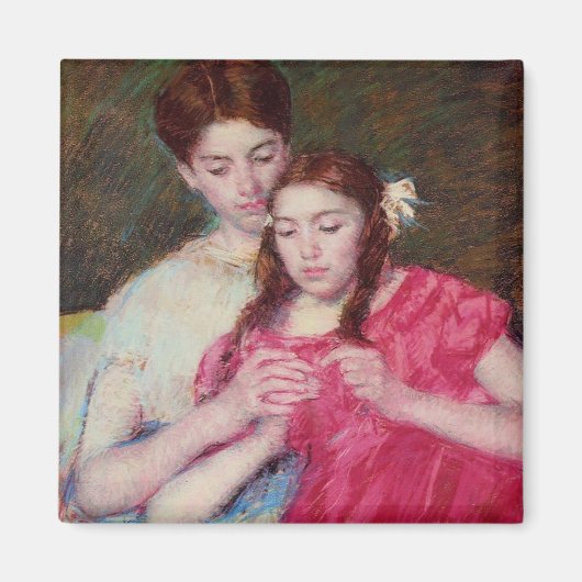 De haakles (twee zussen) magneet (Voorkant)