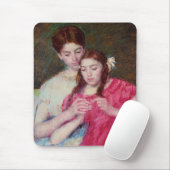 De haakles (twee zussen) muismat (Met muis)