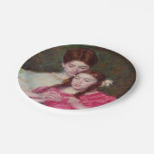 De haakles (twee zussen) papieren bordje (Gekanteld)