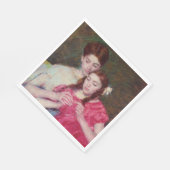 De haakles (twee zussen) servet (Hoek)