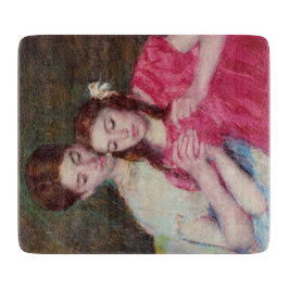 De haakles (twee zussen) snijplank