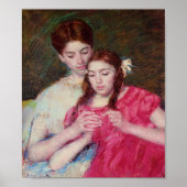 De haakles (Twee zusters) Poster (Voorkant)