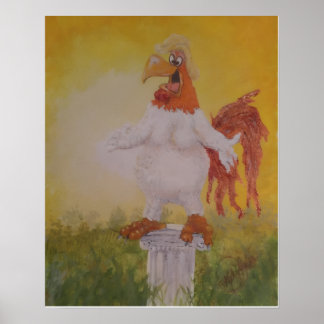 "De Haan Die Dacht Dat Hij de Zon Liet Opkomen" Poster