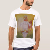 De Haan Die Denkt Dat Hij De Zon Heeft Laten Opkom T-shirt (Voorkant)