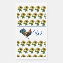 De Haan en de Zonnebloemen Servet