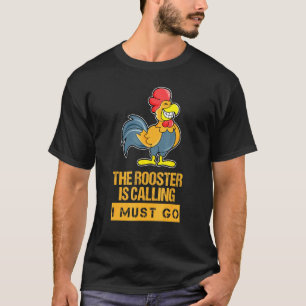 De Haan Roept En Ik Moet Gaan Boer Farmin T-shirt