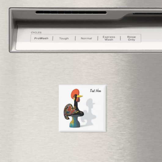 De haan van Barcelos Magnet aanpasbaar (Insitu (Vaatwasser))