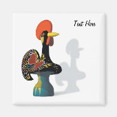 De haan van Barcelos Magnet aanpasbaar (Voorkant)