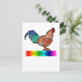 De Haan van DeColores Briefkaart (Staand voorkant)