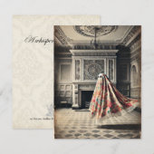 De Haard & de Holte – Gotische Victoriaanse Notiti Notitiekaartje (Voorkant / Achterkant)