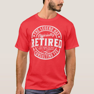 De haastig gepensioneerden als je wilt praten, ben t-shirt