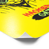 De hacker kat foto afdruk (Hoek)