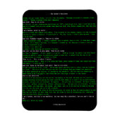 De Hacker's Manifesto Magneet (Verticaal)