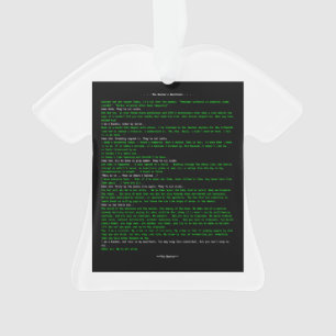 De Hacker's Manifesto Ornament