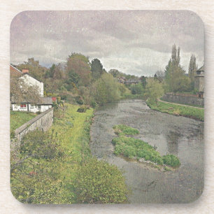 De Hafren in Newtown, Powys Bier Onderzetter