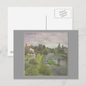 De Hafren in Newtown, Powys Briefkaart (Voorkant / Achterkant)