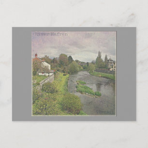 De Hafren in Newtown, Powys Briefkaart