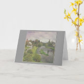 De Hafren in Newtown, Powys Kaart (Gele Bloem)