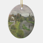 De Hafren in Newtown, Powys Keramisch Ornament (Rechts)