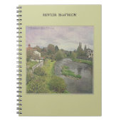 De Hafren in Newtown, Powys Notitieboek (Voorkant)