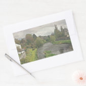 De Hafren in Newtown, Powys Rechthoekige Sticker (Envelop)