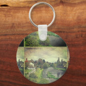 De Hafren in Newtown, Powys Sleutelhanger (Voorkant)