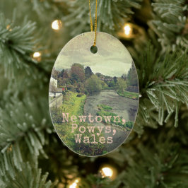 De Hafren in Newtown, Powys, Wales Keramisch Ornament