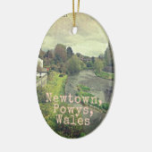 De Hafren in Newtown, Powys, Wales Keramisch Ornament (Links)