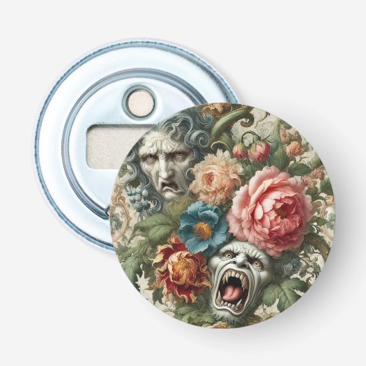 De Hag & de Howl – Gotisch Victoriaans Button Flesopener (Voorkant)