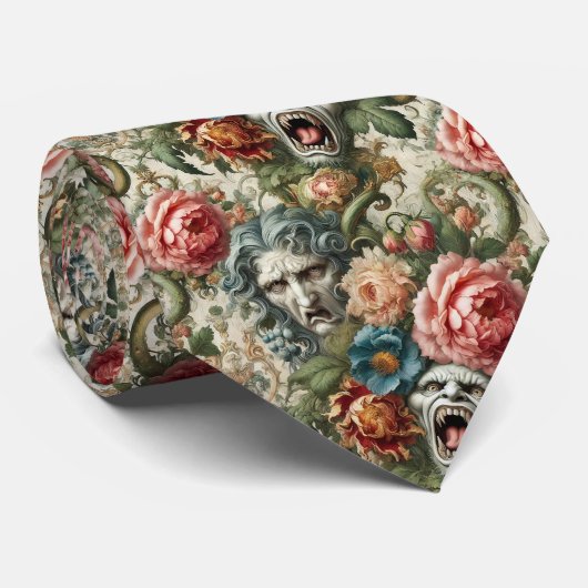 De Hag & de Howl - Gotisch Victoriaans Stropdas (Opgerold)