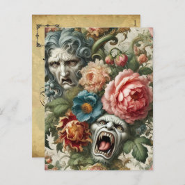 De Hag & de Howl – Gotische Victoriaanse stijl Feestdagenkaart