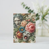 De Hag & de Howl – Gotische Victoriaanse stijl Feestdagenkaart (Staand voorkant)