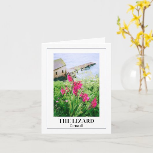 De hagedis, Cornwall Kaart (Gele Bloem)