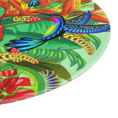 De hagedis en de vogel snijplank (Hoek)