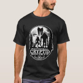 De hagedis; tweevoetige reptielachtige hagedis Cry T-shirt (Voorkant)