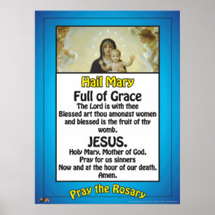 De hagel Mary Poster