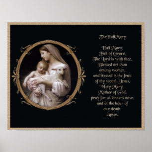 De hagel Mary Poster