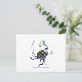 de haggis dans briefkaart (Staand voorkant)