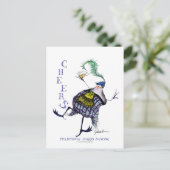 de haggis dans briefkaart (Staand voorkant)