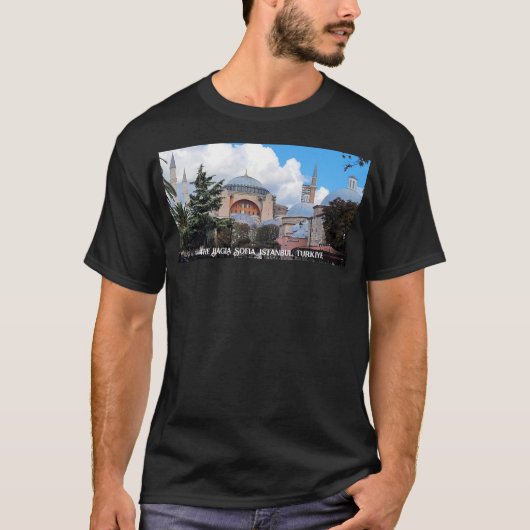 De Hagia Sofia, Istanbul, Turkije T-shirt (Voorkant)