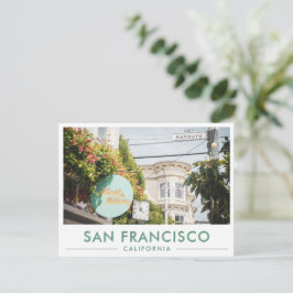De Haight & Ashbury San Francisco-foto Briefkaart