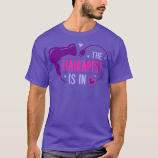 De Hairapist is grappig in Haarstylist Gift T-shirt