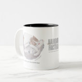 De Hairball Factory 11 oz. Mok (Voorkant links)