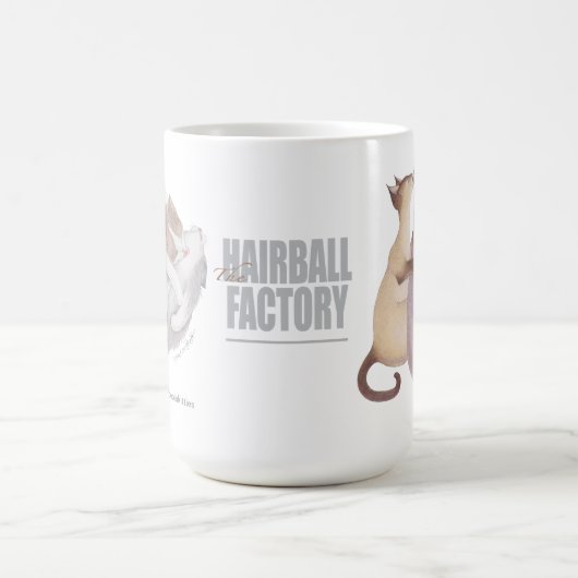 De Hairball Factory 15 oz. Mok (Center)