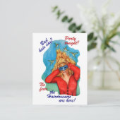 De hairdressers Briefkaarten (Staand voorkant)